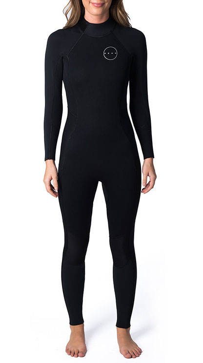 Womens Energy 3/2mm FL Back Zip Wetsuit Steamer